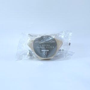 無漂白 扇形濾紙100入( 1-2人 )